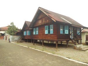 Rumah Warga Etnis Melayu Langkat